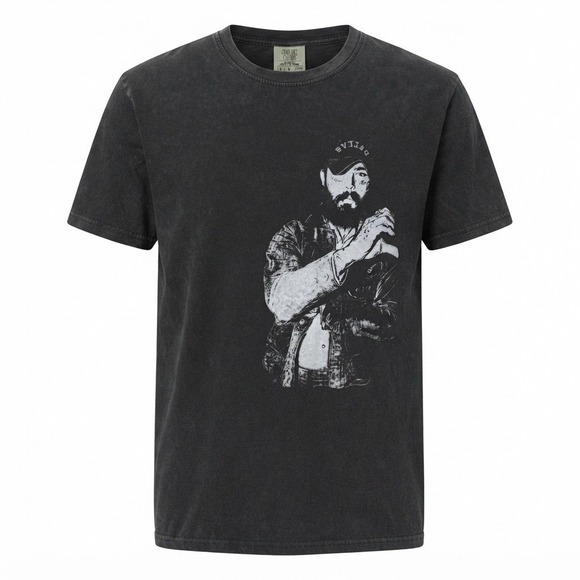 Comfort Colors Other - Post Malone Size Large Black Acid Wash Cowboy Dallas Tee Comfort Colors